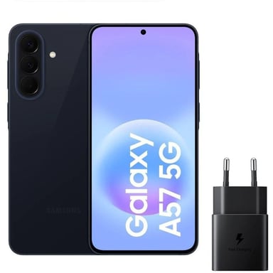 Samsung Galaxy A57 5G 6,7'' 256GB Blu scuro+Caricabatterie [Version Internationale]