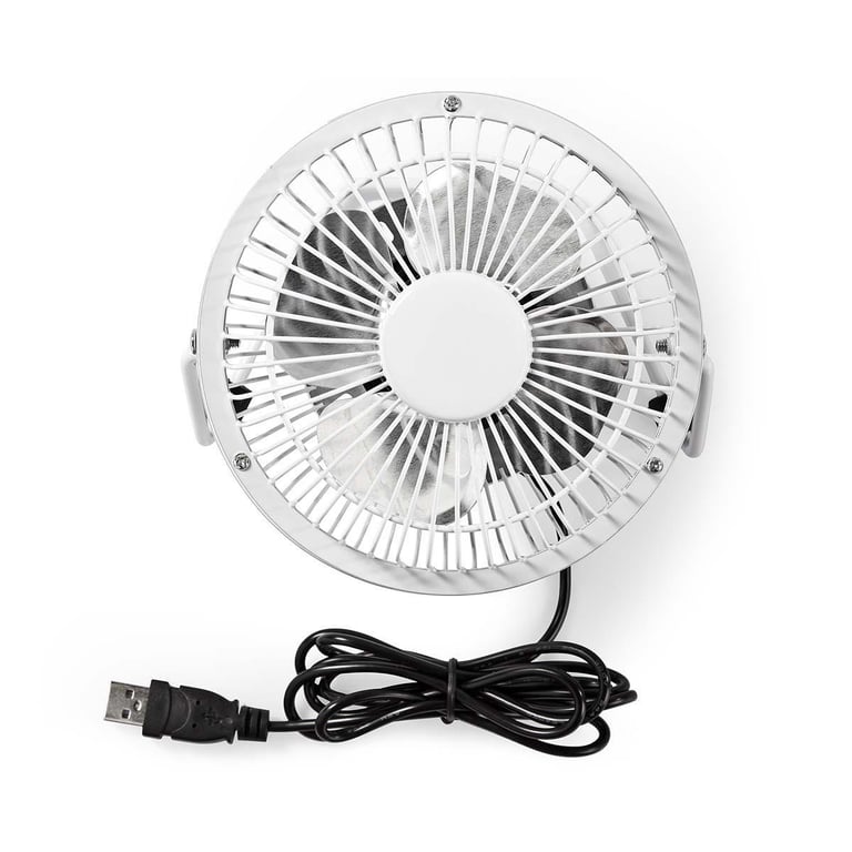 Mini Ventilateur de Table 10cm Rotatif en Métal 1 Vitesse Neuf