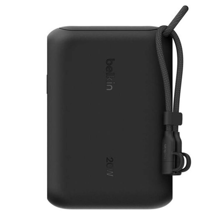 Powerbank 10000mAh 2 Ports USB-C Power Delivery 20W BoostCharge avec Câble USB-C Noir - Neuf