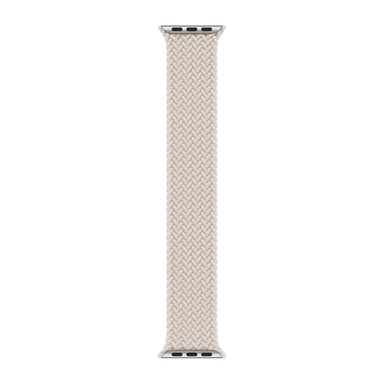 Bracelet Solo tressé pour Apple Watch | 44/45/46/49 mm - Taille 11 - Starlight