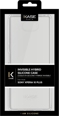 Guscio ibrido invisibile per Sony Xperia 10 Plus, trasparente
