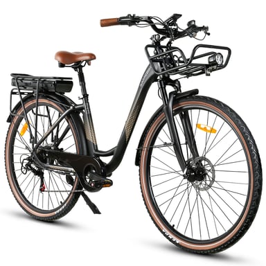 SAMEBIKE RS-A07 28'' Bici elettrica Motore 500W Batteria 36V 13Ah Città Tempo libero Comoda Ebike da donna