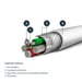 StarTech.com Cable Resistente USB-A a Lightning de 1 m Blanco - Cable de Alimentación y Sincronización USB Tipo A a Lightning con Fibra de Aramida Rob