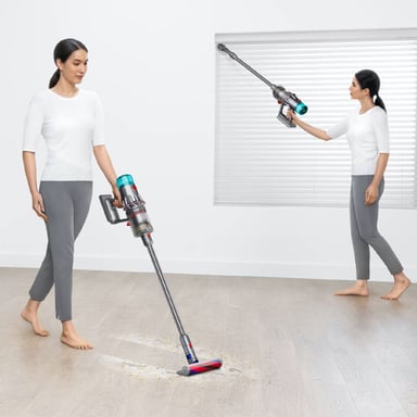 Dyson V12 Origin Aspiradora escoba 2 en 1 Batería Secar HEPA Sin bolsa Níquel