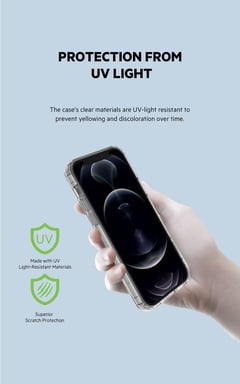 Belkin SheerForce funda para teléfono móvil 15,5 cm (6.1'') Transparente