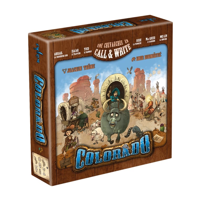 Colordado : Le Jeu de Société d'Aventure dans 'Ouest Américain Neuf