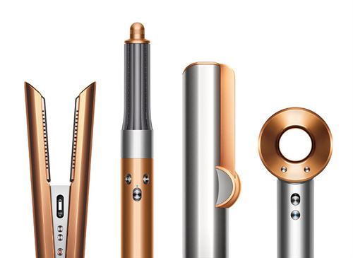 Lisseur Dyson Airstrait 1600 W Nickel et Cuivré