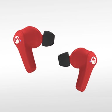 OTL Technologies Super Mario Cuffie senza fili Bluetooth per chiamate/musica Rosso