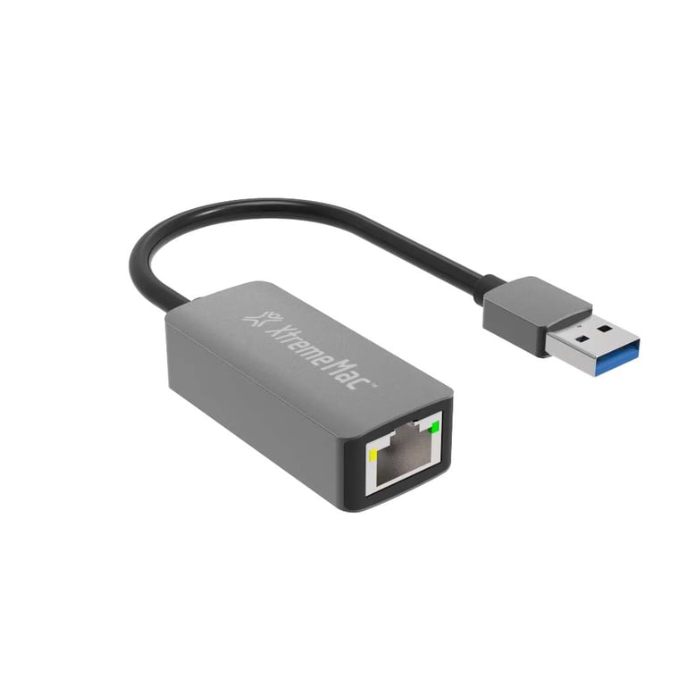 Adaptateur USB A à Ethernet XtremeMac XWH AAE 13 Plata 1 Gbit/ - vue 1