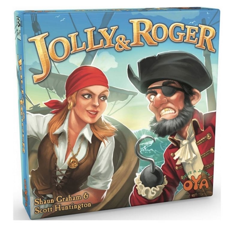 OYA Jolly & Roger - Jeu de Stratégie Tactique pour Deux Joueurs