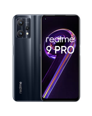 Realme 9 Pro (5G) 128 GB, negro medianoche, desbloqueado