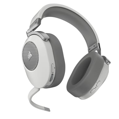 Corsair HS65 Casque Sans fil Arceau Gaming Blanc - vue 2