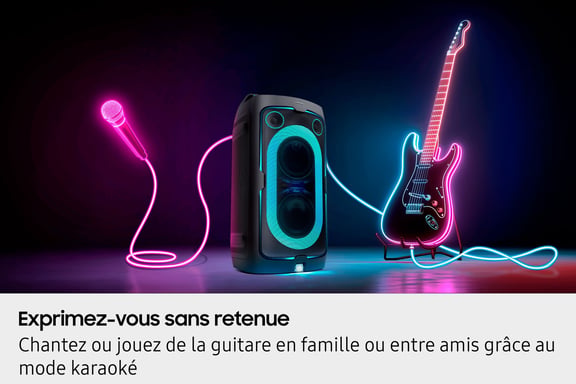 Samsung Sound Tower MX-ST40F 2025, 160W, Inalámbrico, IPX4
