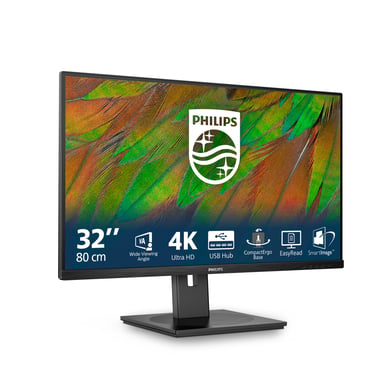 Philips 3000 series 32B1N3800/00 écran plat de PC 81,3 cm (32'') 3840 x 2160 pixels 4K Ultra HD LCD Noir