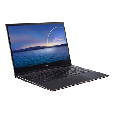 ASUS ZenBook Flip S UX371EA-HL036T i7-1165G7 Híbrido (2 en 1) 33,8 cm (13,3'') Pantalla táctil 4K Ultra HD Intel® Core? i7 16 GB LPDDR4x-SDRAM 512 GB SSD Wi-Fi 6 (802.11ax) Windows 10 Home Negro
