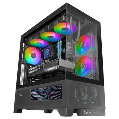 Mars Gaming MCLCDX unité centrale Midi Tower Noir