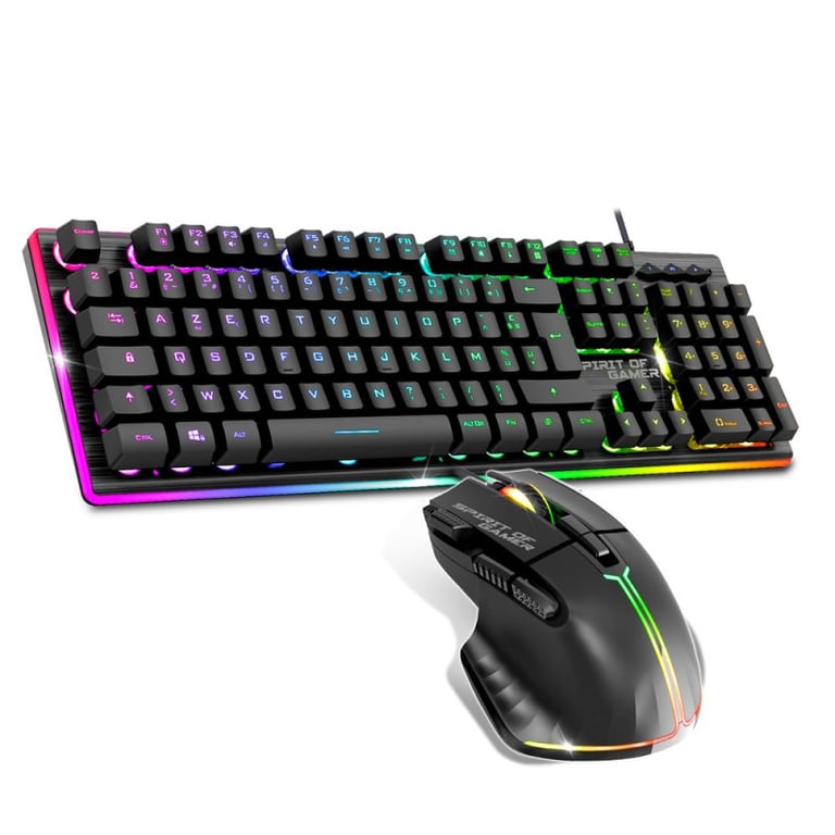 Pack gaming filaire clavier et Spirit Of Gamer Ultimate 600 - vue 4