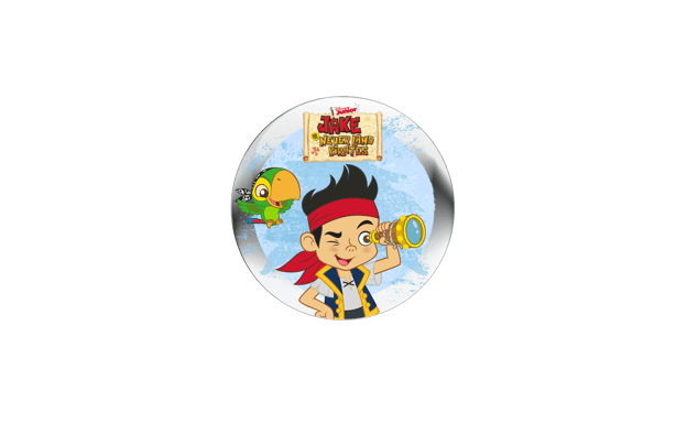 Disque Storyshields Disney Jake et les Pirates du Pays Imaginaire