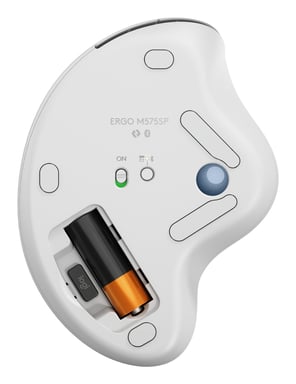 Logitech ERGO M575S Wless Trckball Mouse OffWhite