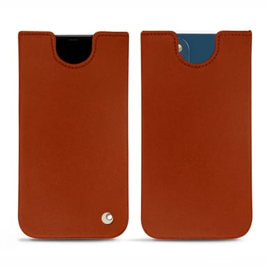 Apple iPhone 14 Funda de piel - Funda - Negro - Piel lisa