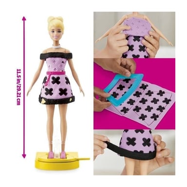 Play-Doh Barbie Fashion show, set di argilla da modellare, a partire dai 5 anni di età