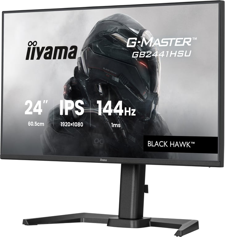 iiyama 23.8 LED G Master G2441HSU B1 Hawk - vue 8