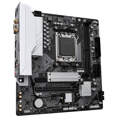 GIGABYTE B650M GAMING WIFI6E Scheda Madre - CPU AMD Ryzen Serie 9000, VRM 5+2+2 fasi, fino a 6400 MHz DDR5 (OC), 1xPCIe 4.0 M.2, LAN 2,5 GbE, WIFI 6E, USB 3.2 Gen 1