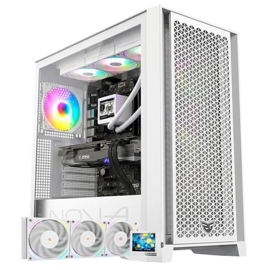 PC Gaming Racing Sigma Intel i9-12900KF 32GB RAM, RTX 5070 12GB, SSD M.2 2TB, Raffreddamento Liquido 360mm, Windows 11 Pro, WiFi