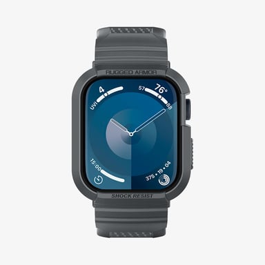 Spigen Rugged Armor Pro Étui Gris Polyuréthane thermoplastique (TPU)