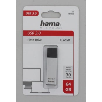 Unità flash USB Hama Classic 64 GB USB Type-A 3.2 Gen 1 (3.1 Gen 1) Argento