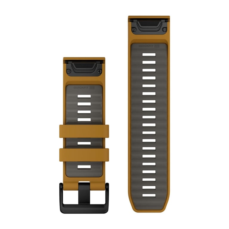 Bracelet QuickFit 26mm Garmin en silicone cuir métal Neuf - vue 4