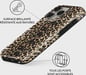 Burga Carcasa Dura MagSafe Qi Qi2 Compatible iPhone 16 Pro Marrón