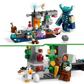 LEGO Minecraft 21274 La Rencontre Avec Le Warden Jouet Collector Pour Garçon Dès - vue 4