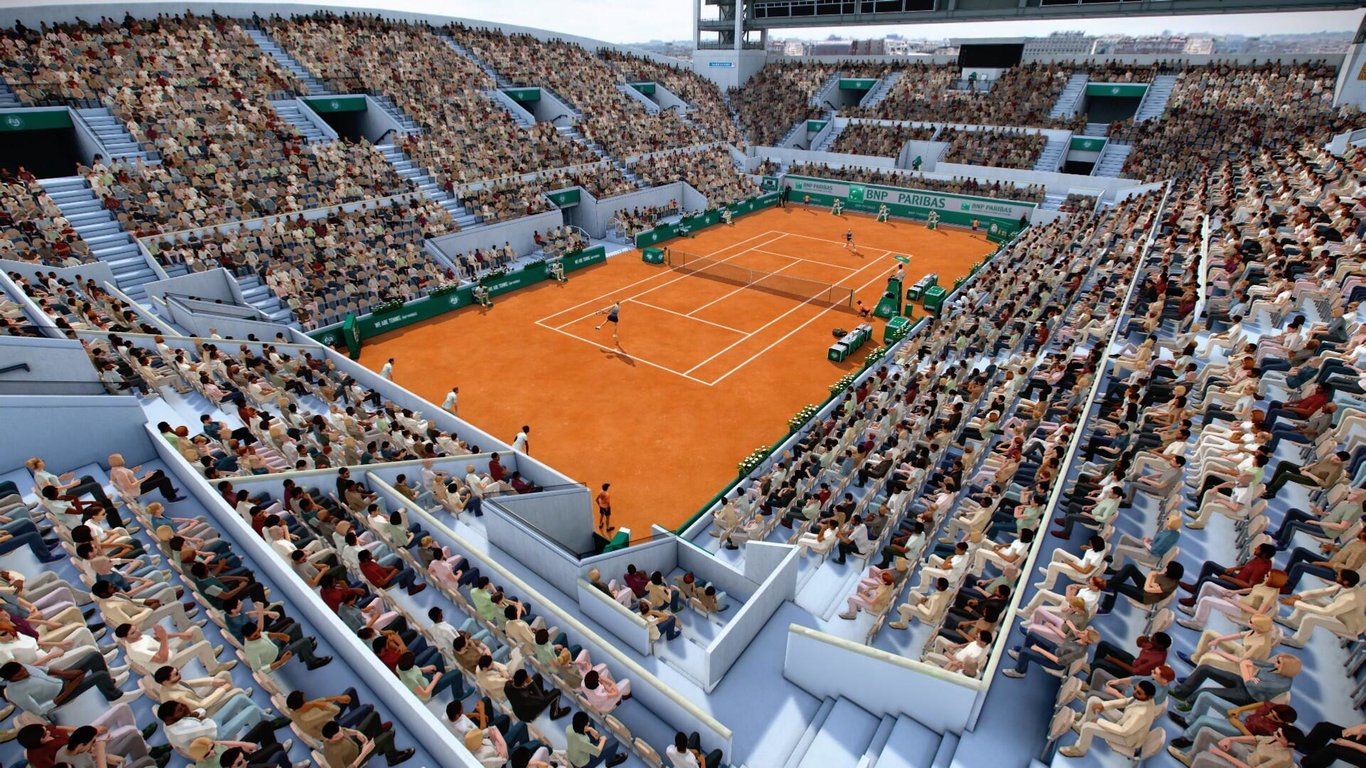 Tennis World Tour - vue 3