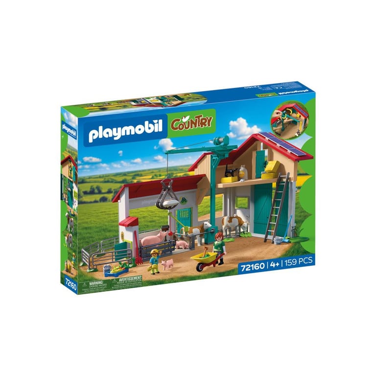 PLAYMOBIL Country 72160 Grande ferme et étable - vue 2