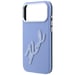 Étui Karl Lagerfeld Smooth Big pour iPhone 18 Pro Max / 17 Pro Max, bleu