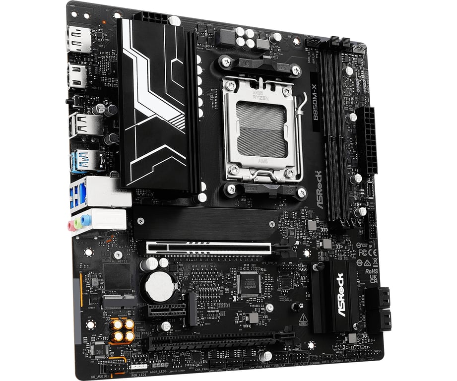 Asrock B850M X R2.0 AMD B850 Emplacement AM5 micro ATX Neuf - vue 2