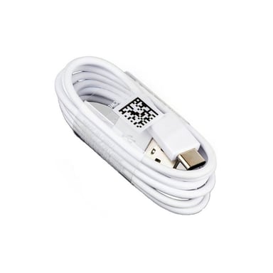 Cable de datos original Samsung de USB a Tipo C de 1,5 m blanco (blanco)