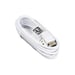 Cable de datos original Samsung de USB a Tipo C de 1,5 m blanco (blanco)