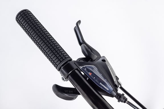 Bicicleta Montaña EQX 26'' 5.0 Aluminio, SHIMANO 24v, Doble Freno Disco, Doble Susp.