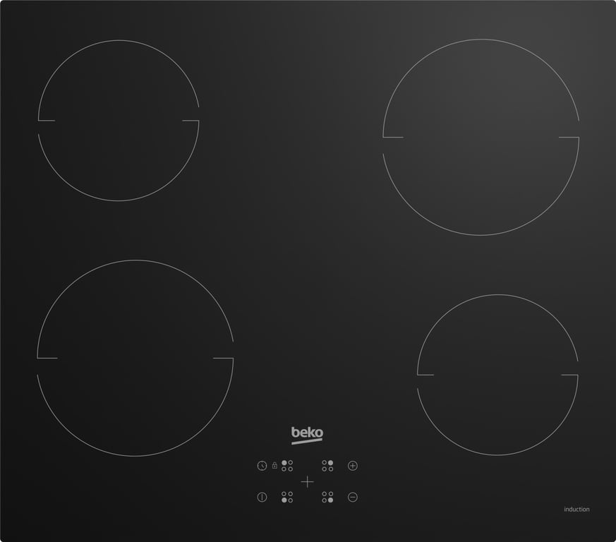 Plaque De Cuisson Induction Beko HII64401QT – 4 Zones, 1400 W, 1800 W - vue 2