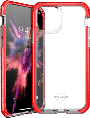Custodia Itskins Supreme Clear semi-dura per iPhone 11 Pro