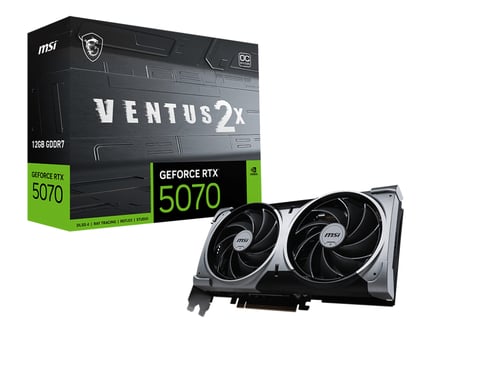 MSI GeForce RTX 5070 12G VENTUS 2X OC NVIDIA 12 Go GDDR7