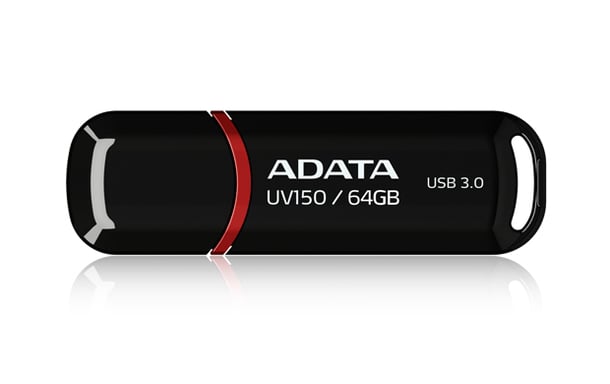 Adata DashDrive UV150 - Clé USB - 64 Go - USB 3.0 - vue 2