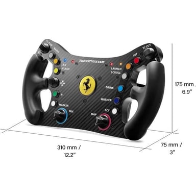Thrustmaster Ferrari 488 GT3 Nero Volante analogico/digitale PC