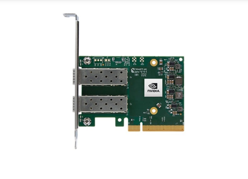 Carte Réseau NVIDIA ConnectX 6 Lx PCI Express 50 Gbit/ Ethernet - vue 2