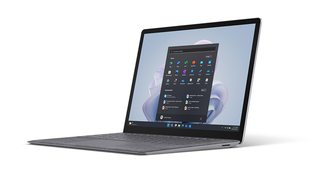 Microsoft Surface Laptop 5 i7-1265U Ordinateur portable 34,3 cm (13.5")  Écran tactile Intel® Core™ i7 16 Go LPDDR5x-SDRAM 512 Go SSD Wi-Fi 6  (802.11ax) Windows 11 Pro Platine - Microsoft
