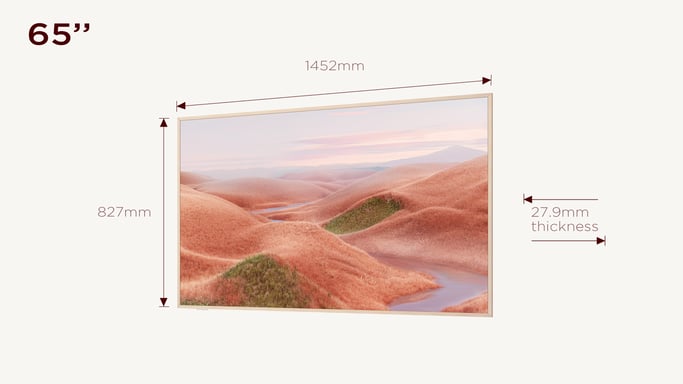 TCL 65A300W TV 165,1 cm (65'') 4K Ultra HD Smart TV Wifi Blanc 450 cd/m²