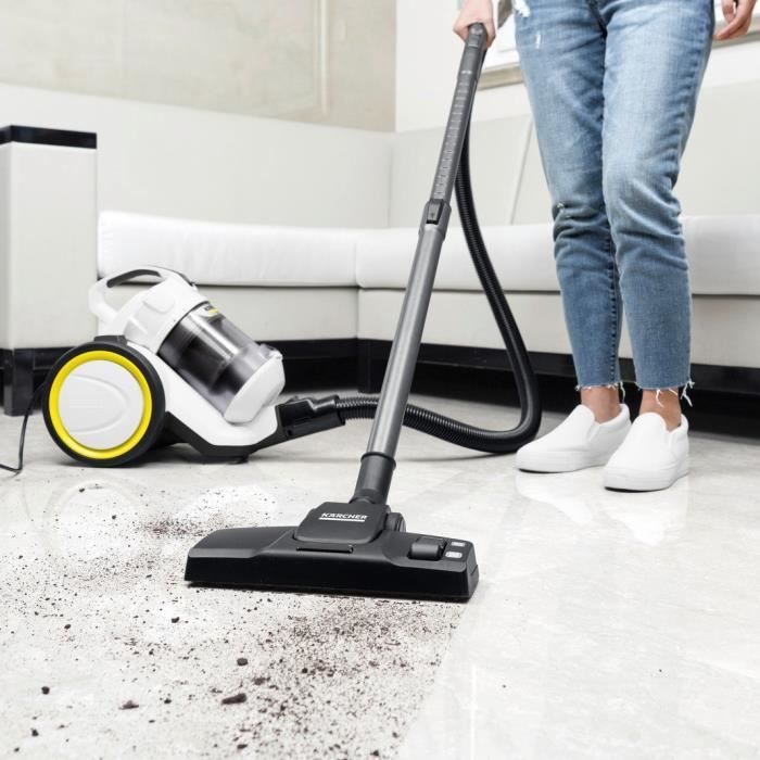 Aspirateur Traîneau KARCHER VC 3 – Sans Sac, Multicyclonique, Filtre HEPA 13 - vue 4