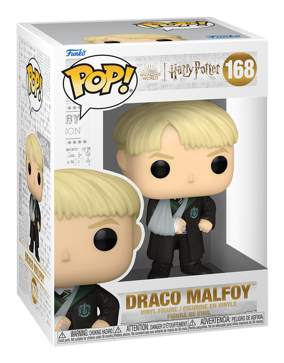 Figurine Funko Pop Movies Harry Potter et le Prisonnier dAzkaban Malfoy bras cassé - vue 3